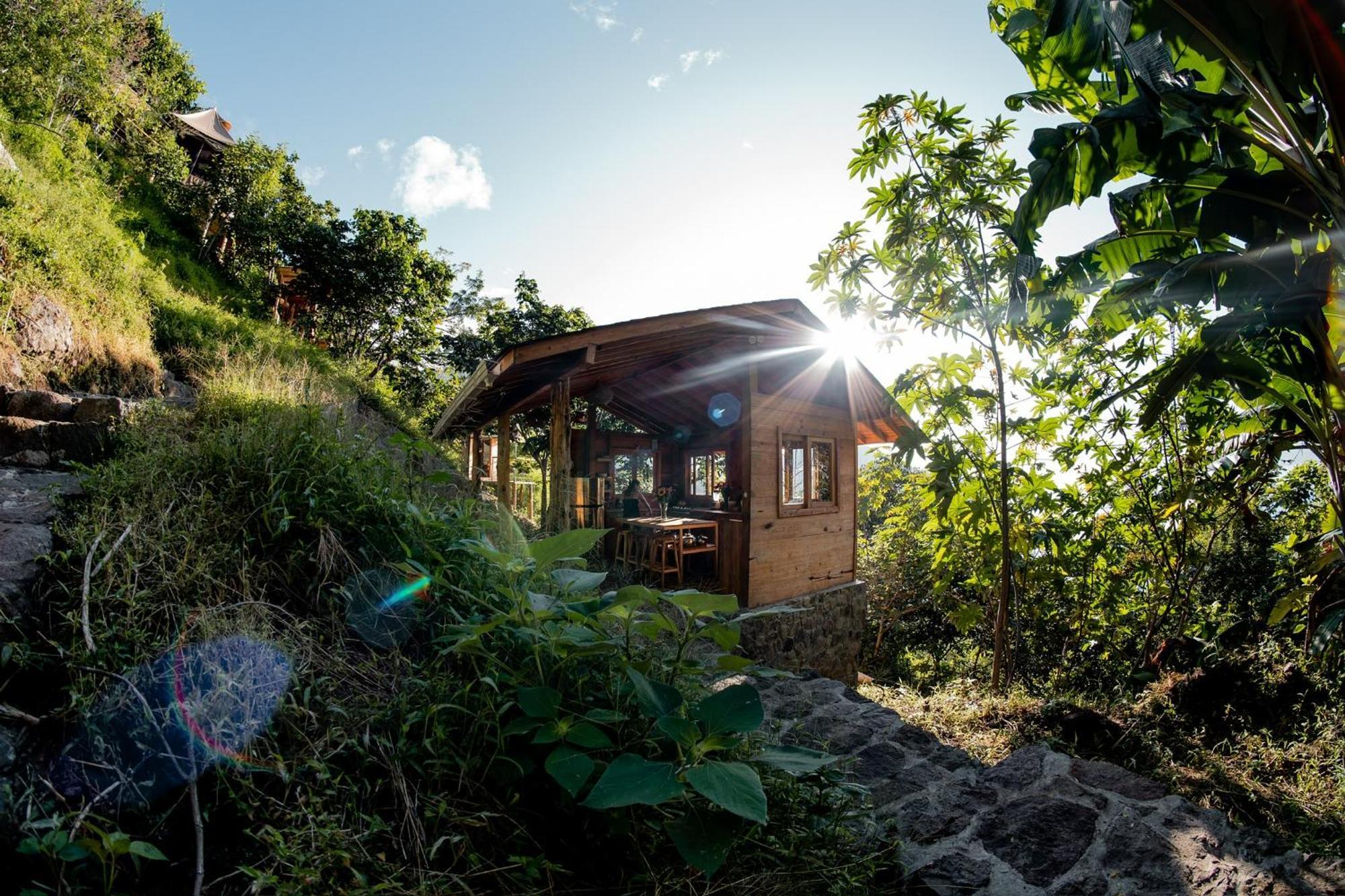 Fuego Atitlan Eco-Hotel San Marcos La Laguna Exterior photo